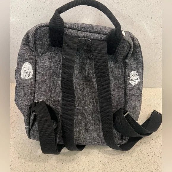 Disney Parks Loungefly Nightmare Before Christmas NBC Heads Embroidered Backpack - Picture 2 of 4